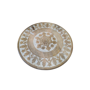 Rond houten draaiplateau