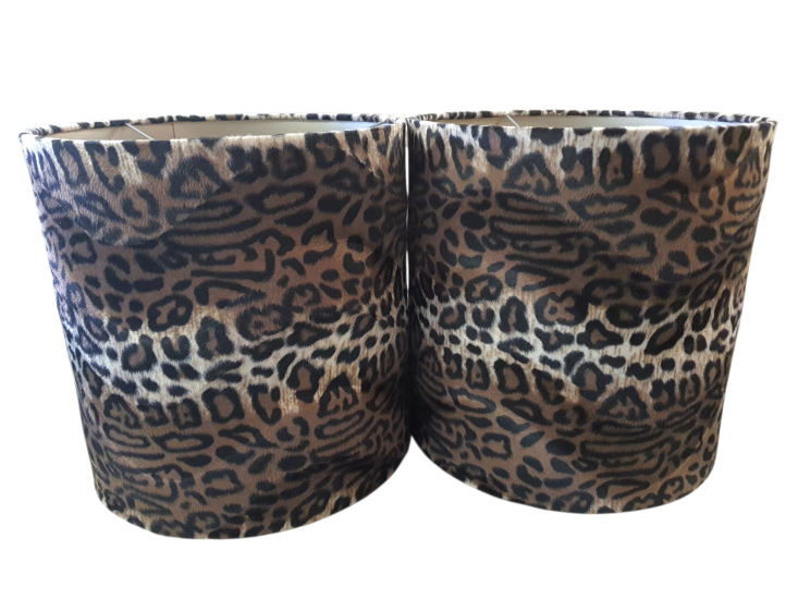 Tijgerprint Lampenkappen set