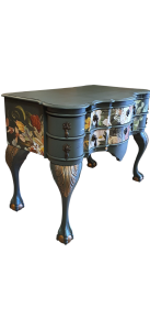 Prachtige gerestylde Chippendale Ladekast 