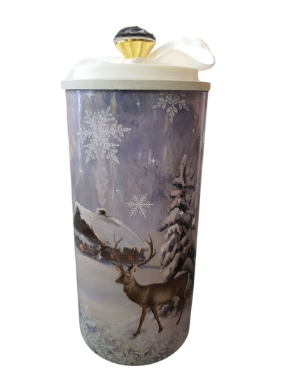 Kerst Voorraadpot met verlichting 