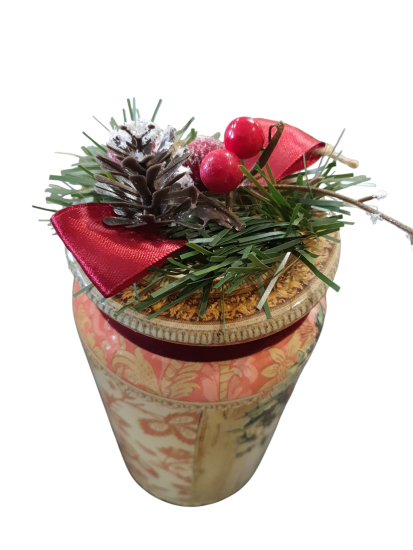 Kerst Voorraadpot dame