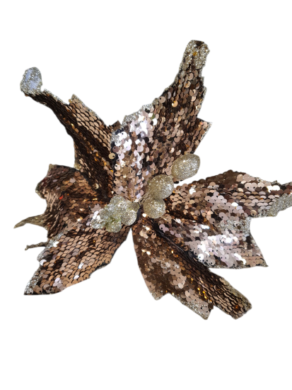 Kerstster goud zilver Clayre &Eef