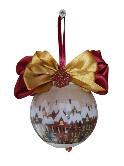 Luxe kerstballen handgemaakt 