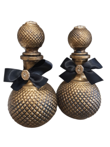 Goudkleurige sierfles