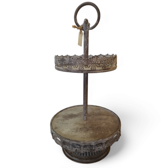 Etagere metaal 2-laags