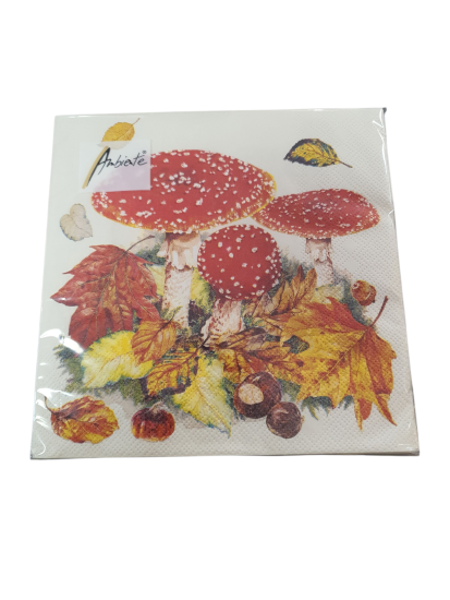 Servetten paddestoelen