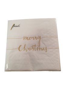 Servetten merry christmas