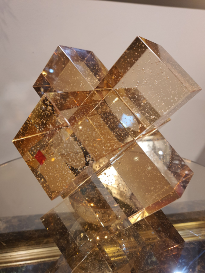 Colmore crystal glass 15x15x15