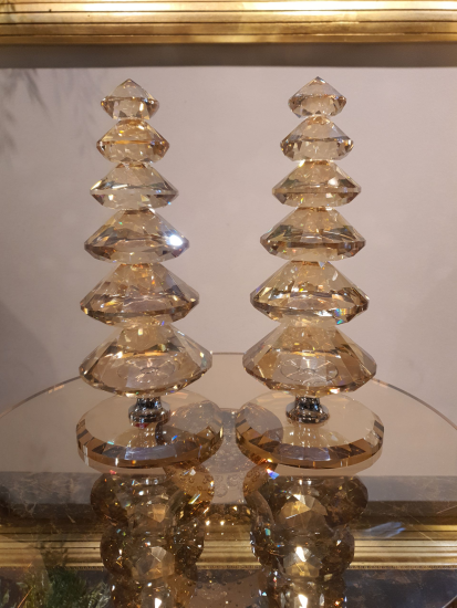 Colmore natural crystal glass Tree