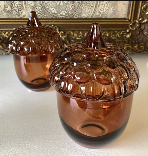 Dennenappel glazen voorraadpot