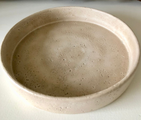 Dienblad aardewerk steen