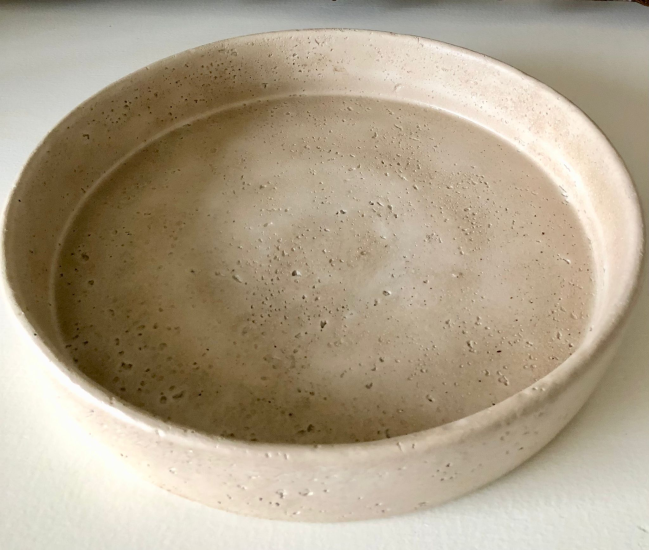 Dienblad aardewerk steen