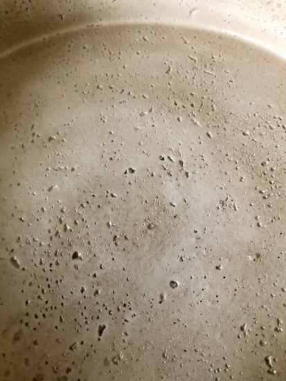 Dienblad aardewerk steen