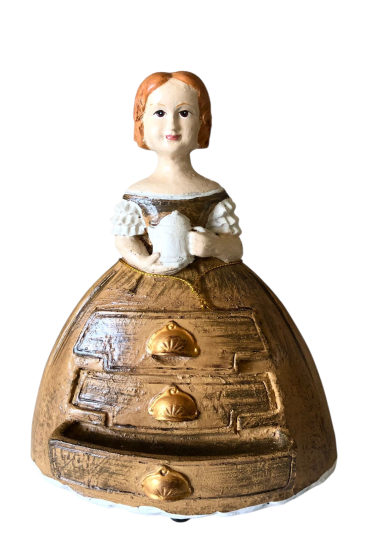 Clayre & Eef Sieradendoos Vrouw 16x11x20 cm Bruin