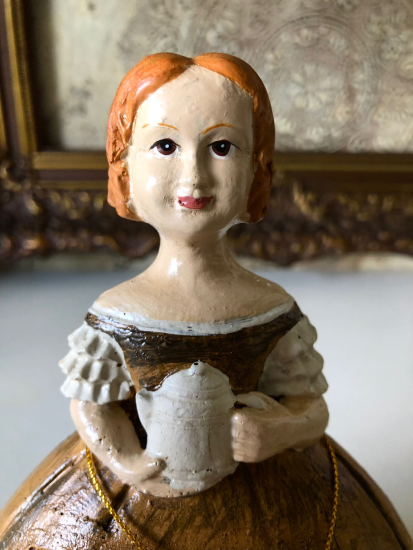 Clayre & Eef Sieradendoos Vrouw 16x11x20 cm Bruin