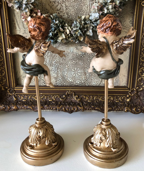 Set engelen  dutch style op voet