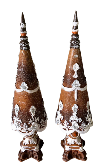 Set peperkoek boompjes