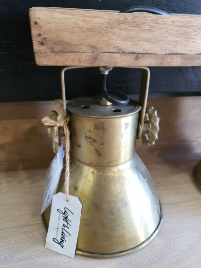 Wandlamp industriële 3 lamps