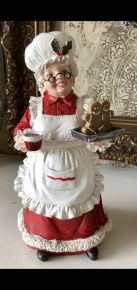 Kerstvrouw Gingerbread koekjes