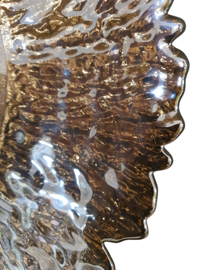 Deco bord goud metalice