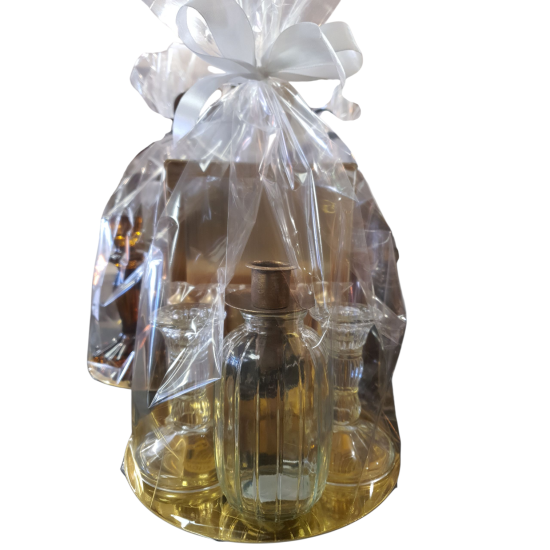 Kadoset kandelaren transparant