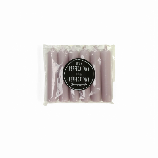 Kadoset kandelaren roze