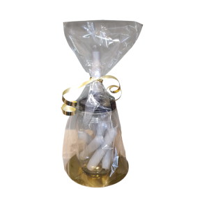 Kaarsenhouder met 6 kaarsjes