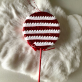 Kerst glitter lolly