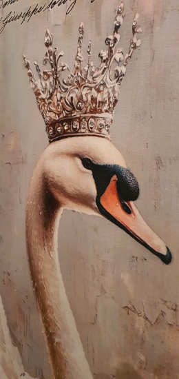 Set Brocante Wandpanelen met Zwanen