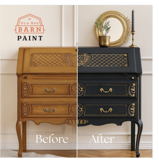 Old Red Barn - VERF - Houtskool - 500ml