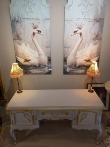 Queen ann Commode Kaptafel