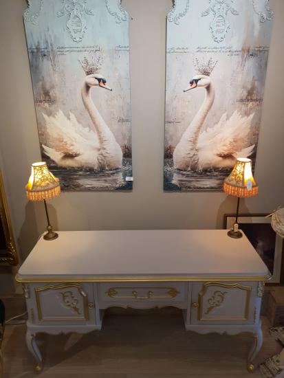 Queen ann Commode Kaptafel