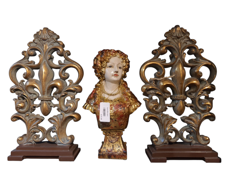 Set ornamenten franse lelies