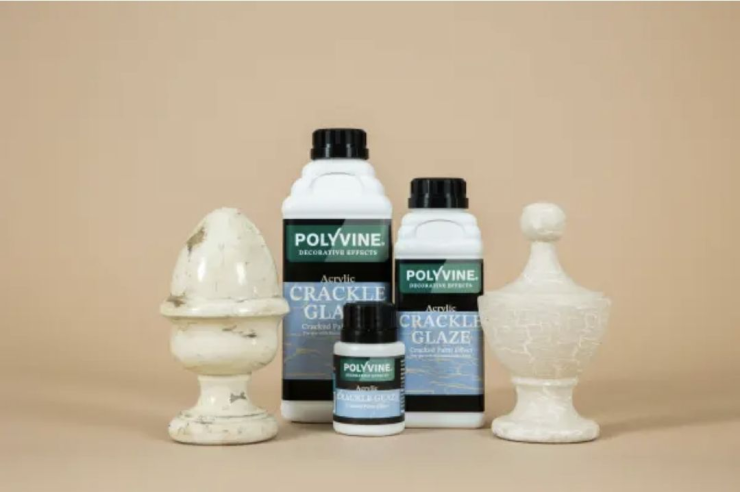 Polyvine Acrylic Crackle Glaze 500 ML