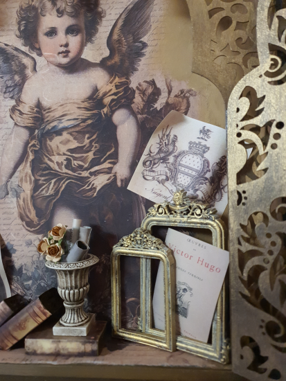 Brocant Engelen tafereel