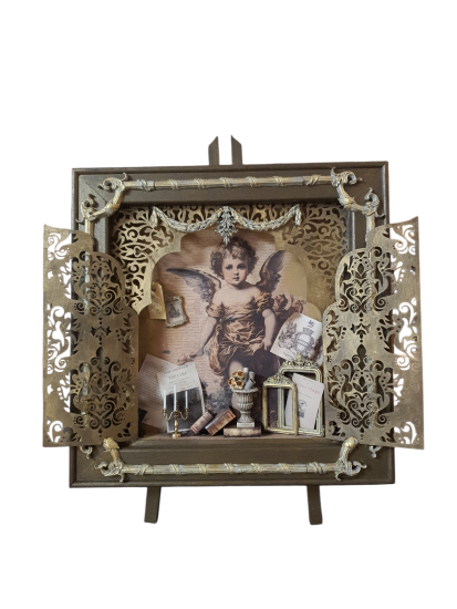 Brocant Engelen tafereel