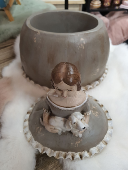 Doos Pop Antiek Blauw