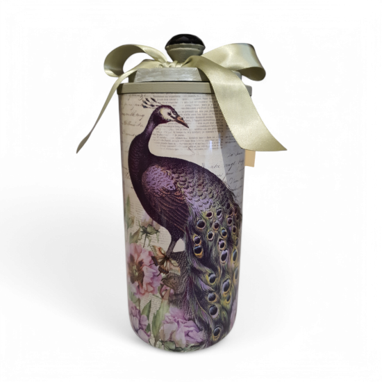  Glazen Voorraadpot Pauwen