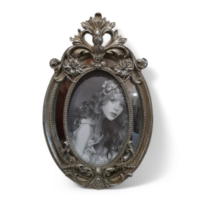 Fotolijst Ovaal Zilver 10x15 cm