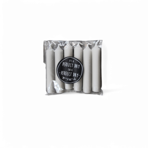 6 Diner kaarsen Linnen