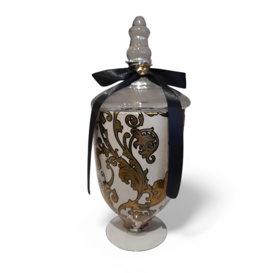 Voorraadpot Gouden versiering