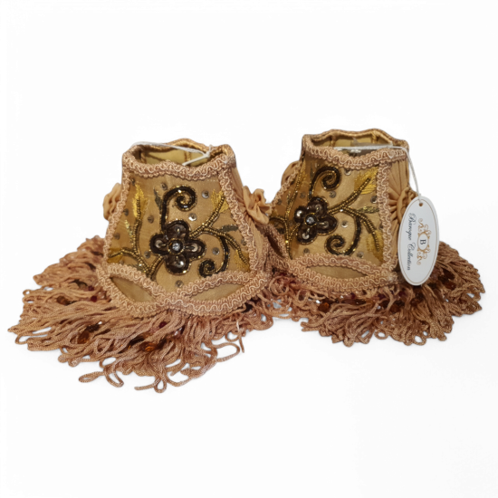 Set Baroque lampen kappen