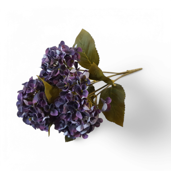 Hortensia Kunstbloem Paars
