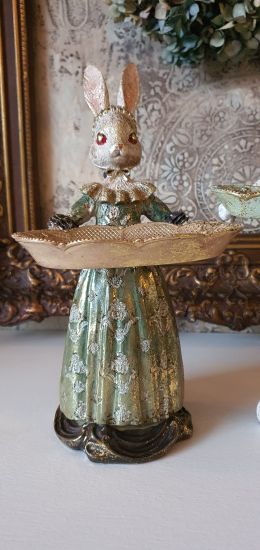 Konijn Dame met Dienblad