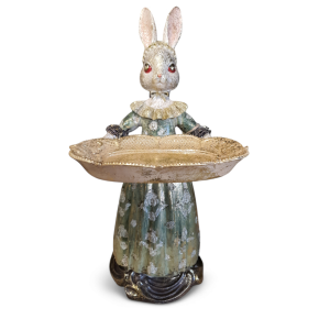 Konijn Dame met Dienblad