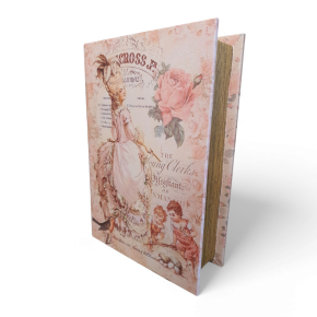 Boekendoos Roze Dame