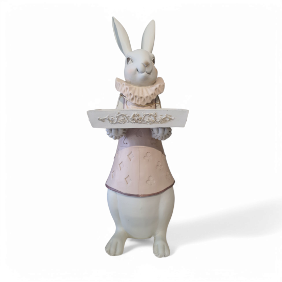 Konijn met Dienblad