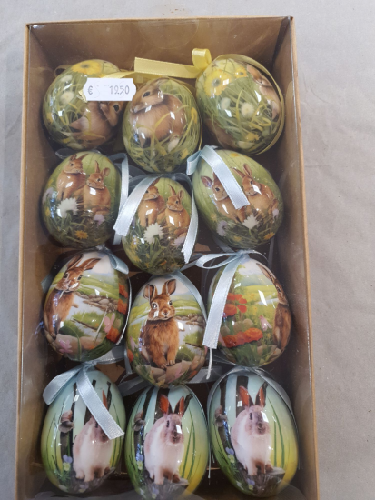 Paaseieren 12 stuks