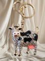Blingbling Sleutelhanger Koe