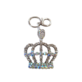 Sleutelhanger Kroon Zilver